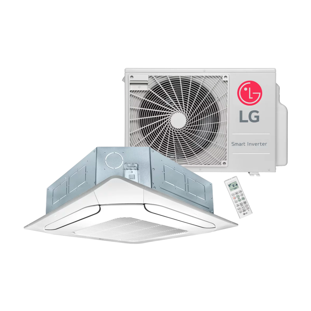 Ar Condicionado Cassete LG Inverter 17000 Btus Quente e Frio 220v
